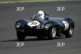 Silverstone Classic  28-30 July 2017 At the Home of British Motorsport Stirling Moss pre 61 Sports cars   BALL Chris, Jaguar D-type Free for editorial use only Photo credit –  JEP 