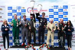 Silverstone Classic  28-30 July 2017 At the Home of British Motorsport Stirling Moss pre 61 Sports cars  Podium Free for editorial use only Photo credit –  JEP 