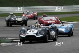 Silverstone Classic  28-30 July 2017 At the Home of British Motorsport Stirling Moss pre 61 Sports cars  THOMAS Sam, TURKINGTON Colin, Lister Knobbly Free for editorial use only Photo credit –  JEP 