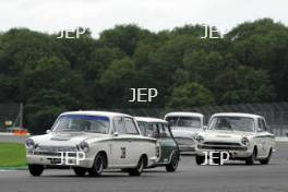 Silverstone Classic  28-30 July 2017 At the Home of British Motorsport John Fitzpatrick U2TC HAZELL Mark, STRETTON Martin, Ford Consul Cortina Lotus Free for editorial use only Photo credit –  JEP 