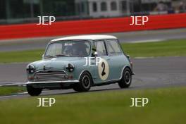 Silverstone Classic  28-30 July 2017 At the Home of British Motorsport John Fitzpatrick U2TC GORDON Neal, Austin Mini Cooper Free for editorial use only Photo credit –  JEP 