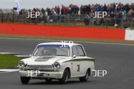 Silverstone Classic  28-30 July 2017 At the Home of British Motorsport John Fitzpatrick U2TC HAZELL Mark, STRETTON Martin, Ford Consul Cortina Lotus Free for editorial use only Photo credit –  JEP 