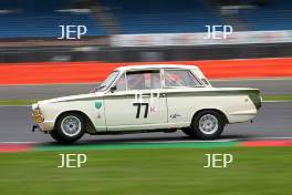 Silverstone Classic  28-30 July 2017 At the Home of British Motorsport John Fitzpatrick U2TC WARD Chris, JONES Karl, Ford Lotus Cortina Free for editorial use only Photo credit –  JEP 