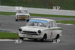 Silverstone Classic  28-30 July 2017 At the Home of British Motorsport John Fitzpatrick U2TC MARTIN Mark, HADDON Andrew, Ford Lotus Cortina Free for editorial use only Photo credit –  JEP 