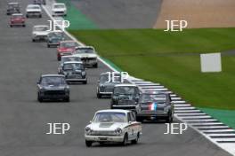 Silverstone Classic  28-30 July 2017 At the Home of British Motorsport John Fitzpatrick U2TC HAZELL Mark, STRETTON Martin, Ford Consul Cortina Lotus Free for editorial use only Photo credit –  JEP 