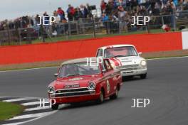 Silverstone Classic  28-30 July 2017 At the Home of British Motorsport John Fitzpatrick U2TC SMAIL Desmond, MANN Henry, Ford Lotus Cortina Free for editorial use only Photo credit –  JEP 