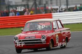 Silverstone Classic  28-30 July 2017 At the Home of British Motorsport John Fitzpatrick U2TC SMAIL Desmond, MANN Henry, Ford Lotus Cortina Free for editorial use only Photo credit –  JEP 