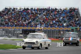 Silverstone Classic  28-30 July 2017 At the Home of British Motorsport John Fitzpatrick U2TC JEWELL Marcus, MYERS Robert, Ford Consul Cortina Free for editorial use only Photo credit –  JEP 