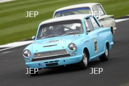 Silverstone Classic  28-30 July 2017 At the Home of British Motorsport John Fitzpatrick U2TC SUMPTER Mark, Ford Lotus Cortina Free for editorial use only Photo credit –  JEP 