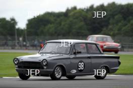 Silverstone Classic  28-30 July 2017 At the Home of British Motorsport John Fitzpatrick U2TC PATTLE Graham, PATTLE Thomas, Ford Lotus Cortina Free for editorial use only Photo credit –  JEP 