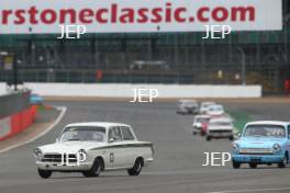 Silverstone Classic  28-30 July 2017 At the Home of British Motorsport John Fitzpatrick U2TC WOLFE Andy, MEADEN Richard, Ford Lotus Cortina Free for editorial use only Photo credit –  JEP 