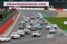 Silverstone Classic  28-30 July 2017  At the Home of British Motorsport  JONES Mark, Ford Lotus Cortina MK1 Free for editorial use only Photo credit – JEP