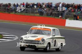 Silverstone Classic  28-30 July 2017 At the Home of British Motorsport John Fitzpatrick U2TC STEELE Michael, Ford Lotus Cortina  Free for editorial use only Photo credit –  JEP 