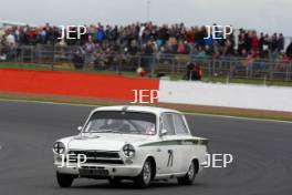 Silverstone Classic  28-30 July 2017 At the Home of British Motorsport John Fitzpatrick U2TC KUBOTA Katsu, MIDDLEHURST Andy, Ford Lotus Cortina Free for editorial use only Photo credit –  JEP 