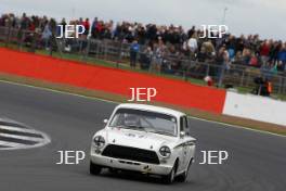 Silverstone Classic  28-30 July 2017 At the Home of British Motorsport John Fitzpatrick U2TC PINK Nick, MANSELL Kevin, Ford Lotus Cortina Free for editorial use only Photo credit –  JEP 