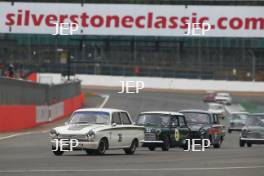 Silverstone Classic  28-30 July 2017 At the Home of British Motorsport John Fitzpatrick U2TC HAZELL Mark, STRETTON Martin, Ford Consul Cortina Lotus Free for editorial use only Photo credit –  JEP 