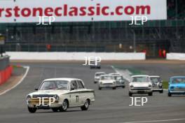 Silverstone Classic  28-30 July 2017 At the Home of British Motorsport John Fitzpatrick U2TC WARD Chris, JONES Karl, Ford Lotus Cortina Free for editorial use only Photo credit –  JEP 