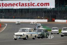 Silverstone Classic  28-30 July 2017 At the Home of British Motorsport John Fitzpatrick U2TC JEWELL Marcus, MYERS Robert, Ford Consul Cortina Free for editorial use only Photo credit –  JEP 