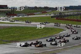 Silverstone Classic  28-30 July 2017 At the Home of British Motorsport Formula Ford 50 Race Start Free for editorial use only Photo credit –  JEP 