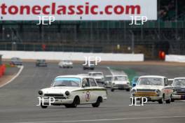 Silverstone Classic  28-30 July 2017 At the Home of British Motorsport John Fitzpatrick U2TC MARTIN Mark, HADDON Andrew, Ford Lotus Cortina Free for editorial use only Photo credit –  JEP 