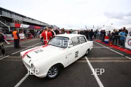 Silverstone Classic  28-30 July 2017  At the Home of British Motorsport  DUTTON Richard, Ford Lotus Cortina  Free for editorial use only Photo credit – JEP