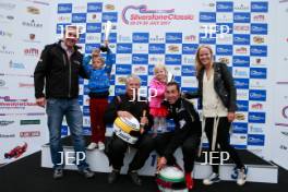 Silverstone Classic  28-30 July 2017 At the Home of British Motorsport John Fitzpatrick U2TC Podium Free for editorial use only Photo credit –  JEP 