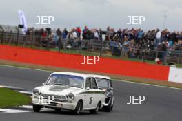 Silverstone Classic  28-30 July 2017 At the Home of British Motorsport John Fitzpatrick U2TC HAZELL Mark, STRETTON Martin, Ford Consul Cortina Lotus Free for editorial use only Photo credit –  JEP 