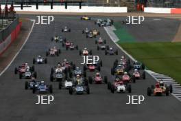 Silverstone Classic  28-30 July 2017 At the Home of British Motorsport Formula Ford 50 Race Start Free for editorial use only Photo credit –  JEP 