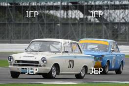 Silverstone Classic  28-30 July 2017 At the Home of British Motorsport John Fitzpatrick U2TC JEWELL Marcus, MYERS Robert, Ford Consul Cortina Free for editorial use only Photo credit –  JEP 