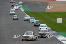 Silverstone Classic  28-30 July 2017 At the Home of British Motorsport John Fitzpatrick U2TC WARD Chris, JONES Karl, Ford Lotus Cortina Free for editorial use only Photo credit –  JEP 