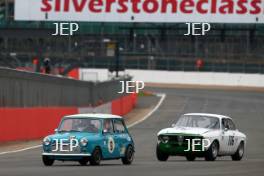 Silverstone Classic  28-30 July 2017 At the Home of British Motorsport John Fitzpatrick U2TC WRIGHT Gary, TWYMAN Joe, Morris Mini Cooper S Free for editorial use only Photo credit –  JEP 