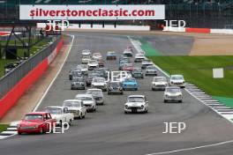 Silverstone Classic  28-30 July 2017  At the Home of British Motorsport  Perfetti Au-Perfetti Am Ford Lotus Cortina Free for editorial use only Photo credit – JEP