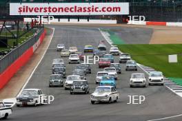 Silverstone Classic  28-30 July 2017  At the Home of British Motorsport  HAZELL Mark, STRETTON Martin, Ford Consul Cortina Lotus Free for editorial use only Photo credit – JEP