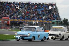 Silverstone Classic  28-30 July 2017 At the Home of British Motorsport John Fitzpatrick U2TC SUMPTER Mark, Ford Lotus Cortina Free for editorial use only Photo credit –  JEP 