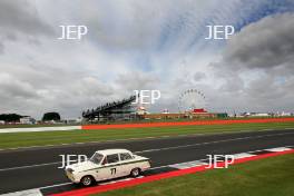 Silverstone Classic  28-30 July 2017 At the Home of British Motorsport John Fitzpatrick U2TC WARD Chris, JONES Karl, Ford Lotus Cortina Free for editorial use only Photo credit –  JEP 