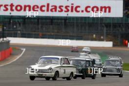 Silverstone Classic  28-30 July 2017 At the Home of British Motorsport John Fitzpatrick U2TC HAZELL Mark, STRETTON Martin, Ford Consul Cortina Lotus Free for editorial use only Photo credit –  JEP 