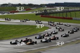 Silverstone Classic  28-30 July 2017 At the Home of British Motorsport Formula Ford 50 Race Start Free for editorial use only Photo credit –  JEP 