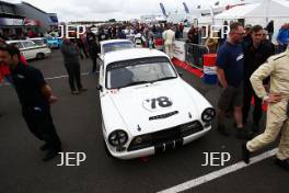 Silverstone Classic  28-30 July 2017  At the Home of British Motorsport  JONES Mark, Ford Lotus Cortina MK1 Free for editorial use only Photo credit – JEP