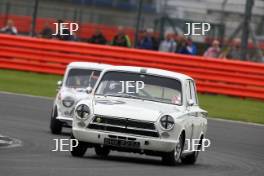 Silverstone Classic  28-30 July 2017 At the Home of British Motorsport John Fitzpatrick U2TC KUBOTA Katsu, MIDDLEHURST Andy, Ford Lotus Cortina Free for editorial use only Photo credit –  JEP 