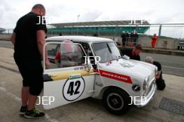 Silverstone Classic  28-30 July 2017 At the Home of British Motorsport John Fitzpatrick U2TC CURLEY Ian, KELLY Matt, Austin Mini MK1 Cooper S Free for editorial use only Photo credit –  JEP 