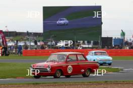 Silverstone Classic  28-30 July 2017 At the Home of British Motorsport John Fitzpatrick U2TC SMAIL Desmond, MANN Henry, Ford Lotus Cortina Free for editorial use only Photo credit –  JEP 