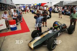 Silverstone Classic  20-22 July 2018 At the Home of British Motorsport 11 Jon Fairley, Brabham BT11/1 Free for editorial use only Photo credit – JEP