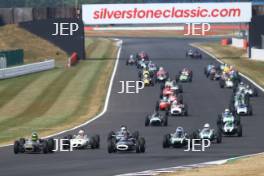 Silverstone Classic  20-22 July 2018 At the Home of British Motorsport Start 11 Jon Fairley, Brabham BT11/1 Free for editorial use only Photo credit – JEP