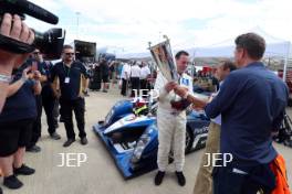 Silverstone Classic  20-22 July 2018 At the Home of British Motorsport 7 David Porter, Peugeot 908 with the Stuart Graham Award Scarf and Goggles most admired competition car  Free for editorial use only Photo credit – JEP