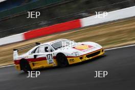 Silverstone Classic  20-22 July 2018 At the Home of British Motorsport Steven Read, Ferrari F40 GTE Free for editorial use only Photo credit – JEP