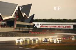 Silverstone Classic  20-22 July 2018 At the Home of British Motorsport Start - Steve Tandy leads  Free for editorial use only Photo credit – JEP