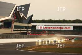 Silverstone Classic  20-22 July 2018 At the Home of British Motorsport Start - Steve Tandy leads  Free for editorial use only Photo credit – JEP