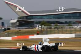 Silverstone Classic  20-22 July 2018 At the Home of British Motorsport 22 Chris Atkinson, Hesketh  Free for editorial use only Photo credit – JEP