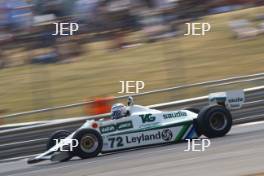 Silverstone Classic  20-22 July 2018 At the Home of British Motorsport 72 Mark Hazell, Williams FW07B	 Free for editorial use only Photo credit – JEP