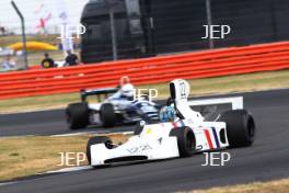 Silverstone Classic  20-22 July 2018 At the Home of British Motorsport 22 Chris Atkinson, Hesketh  Free for editorial use only Photo credit – JEP